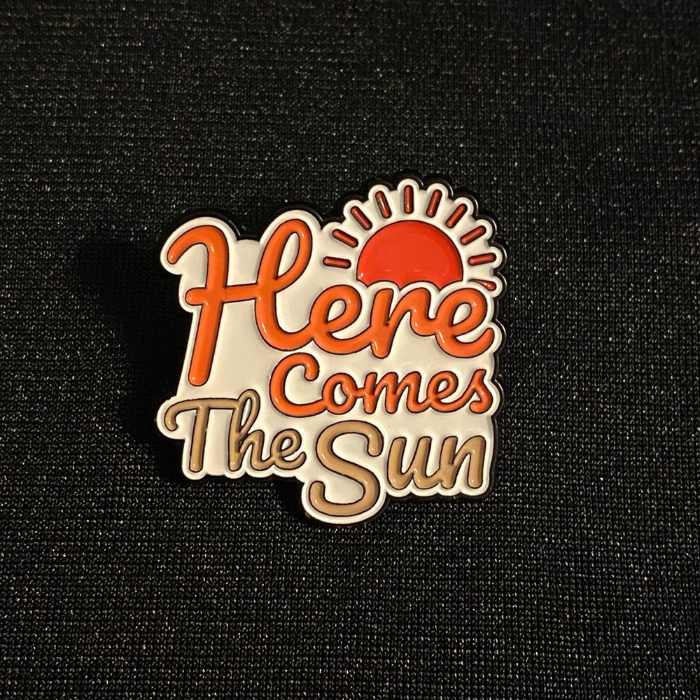 George Harrison gave us this beautiful song | Unisex enamel pin or magnet shines